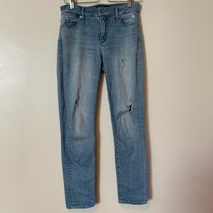 LUCKY BRAND high rise skinny jeans